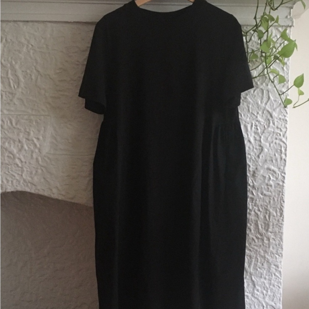 COS Black Midi Dress